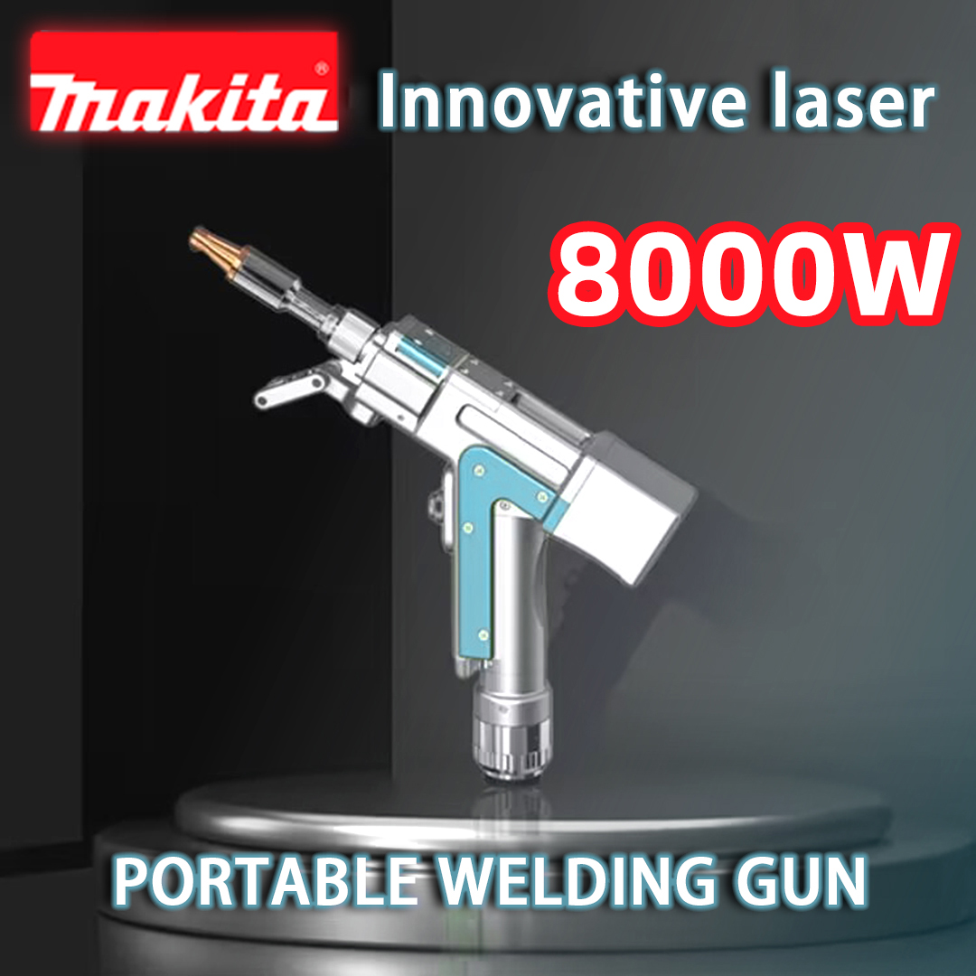 8000W [três em um]: soldadura + limpeza + corte (velocidade 18m/min, espessura 0-15mm)