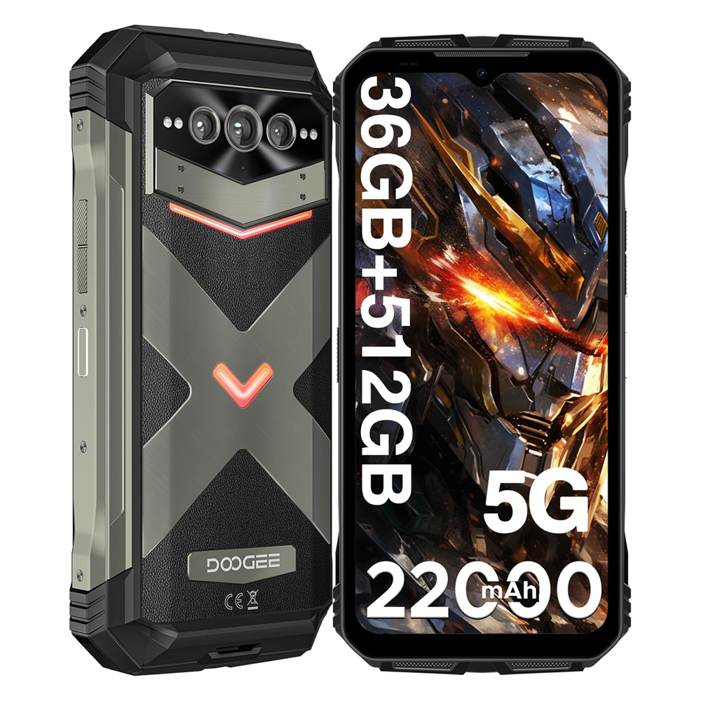 Telemóvel 5G - Bateria de alto desempenho de 22000mAh - 24 GB de RAM + 512 GB de ROM